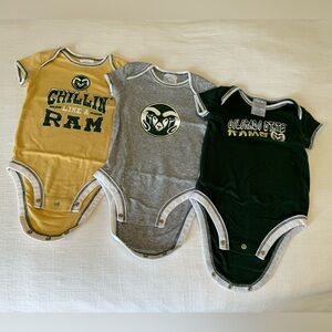 CSU Bodysuit Bundle | 6-9 months
